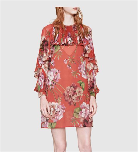 gucci red roses floral print|gucci maxi dress floral.